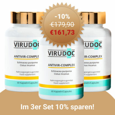 VIRUDOC ANTIVIR-COMPLEX: Dreier Sparset 10% Rabatt